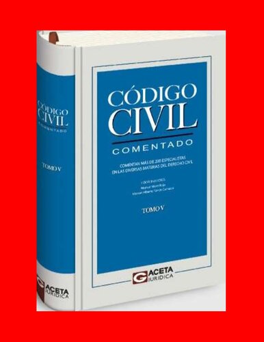 Código Civil Comentado Tomo V