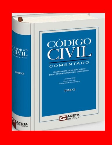 Código Civil Comentado Tomo X