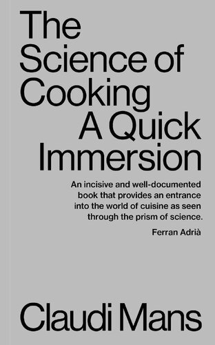 The Science of Cooking: A Quick Immersion