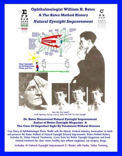 Ophthalmologist William H. Bates & The Bates Method History - Natural Eyesight Improvement: with 14 E-Books, Better Eyesight Magazine