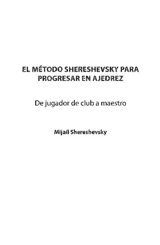 Método Shereshevsky para progresar en ajedrez