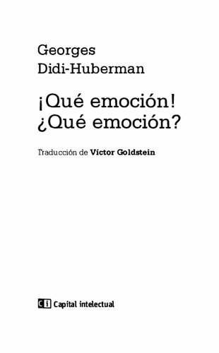 ¡Qué emoción! ¿Qué emoción?