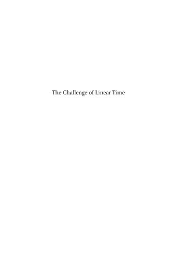 The Challenge of Linear Time: Nationhood and the Politics of History in East Asia