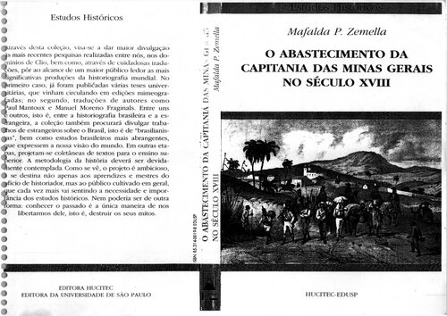 O Abastecimento da Capitania das Minas Gerais no Século XVIII