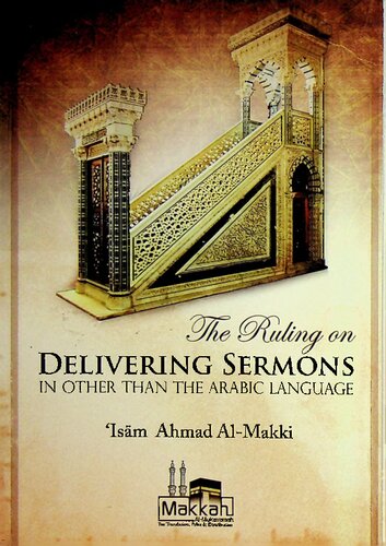 The Ruling on Delivering Sermons in Other than the Arabic Language