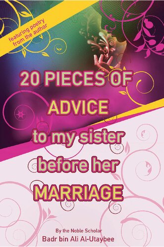 20 Pieces of Advice to My Sister before Her Marriage