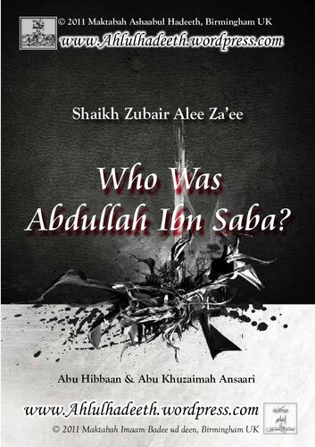 Who was Abdullah ibn Saba?