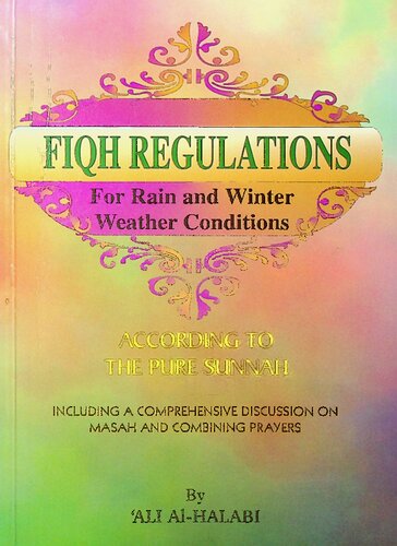 Fiqh Regulations for Rain and Winter Conditions