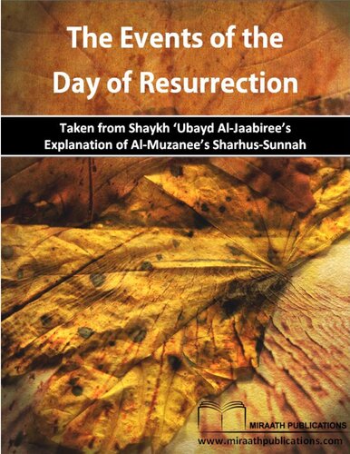 The Events of the Day of Resurrection