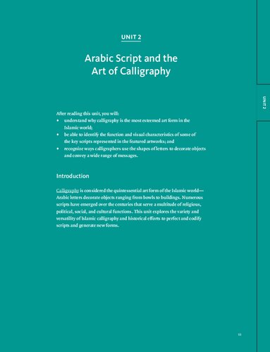Arabic Script and the Art of Calligraphy