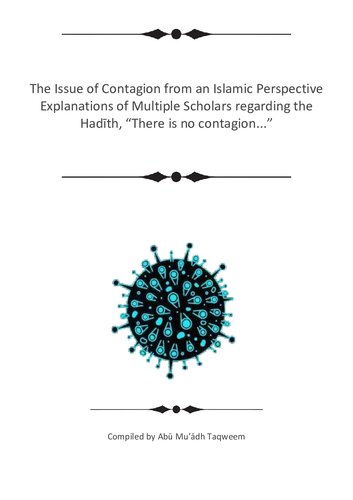 The Issue of Contagion from an Islamic Perspective
