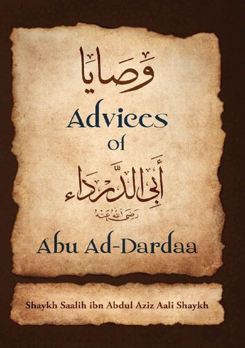 Advices of Abu ad-Dardaa