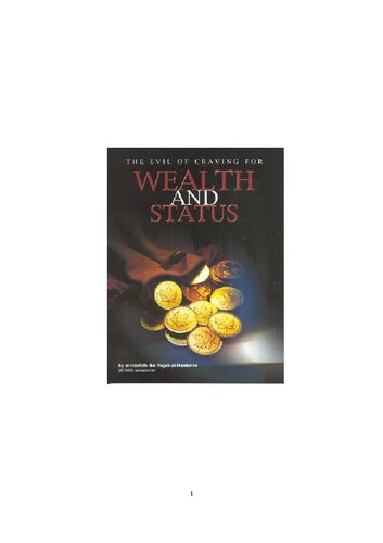 The Evil of Craving for Wealth and Status