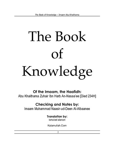 The Book of Knowledge