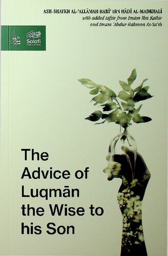The Advice of Luqman the Wise to His Son