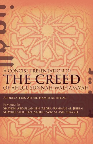 A Concise Presentation of the Creed of Ahlul Sunnah wal-Jama’ah