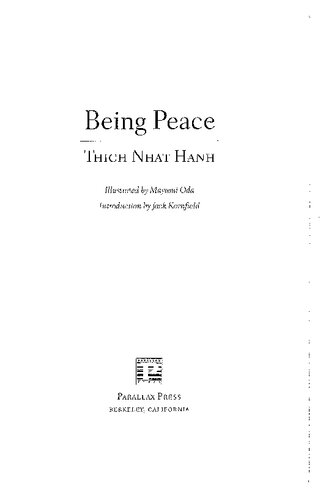 Being peace