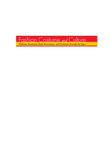 Fashion, Costume and Culture / Vol.1-5. European Culture from the Renaissance to the Modern Era