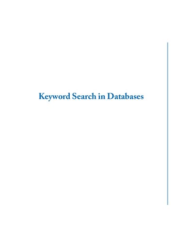 Keyword search in databases