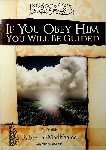 If You Obey Him You Will Be Guided