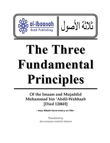 The Three Fundamental Principles