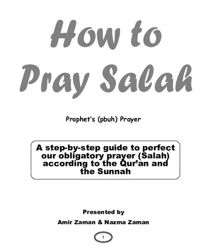 How to Pray Salah