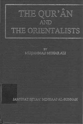 The Qur’an and the Orientalists