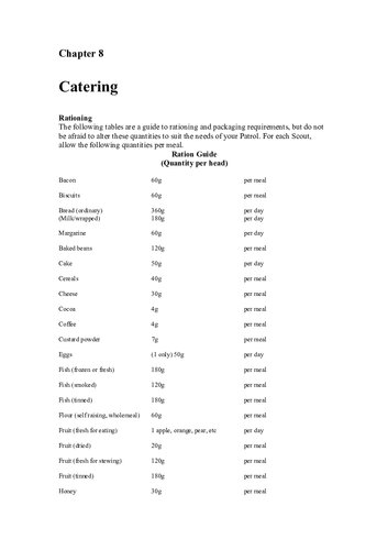 Fieldbook for Australian Scouting: The Guide to Outdoor Adventure, Challenge, Resourcefulness and Fun [chapters 8-20]