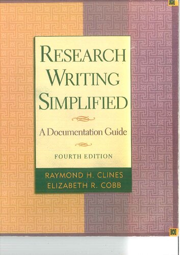Research Writing Simplified