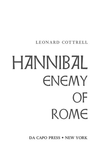Hannibal: Enemy Of Rome