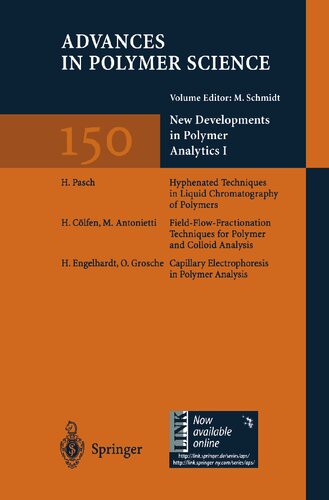 New Developments in Polymer Analytics I