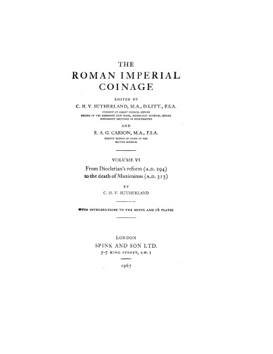 Roman Imperial Coinage