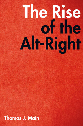 The Rise of the Alt-Right