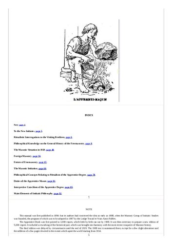 The Apprentice's Book