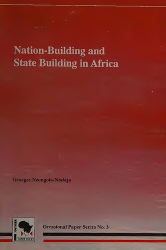 Nation-building and state building in Africa