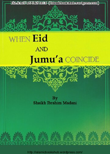 When Eid And Juma Coincide