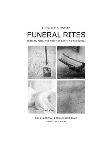 A Simple Guide To Funeral Rites