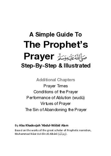 A Simple Guide to the Prophet's