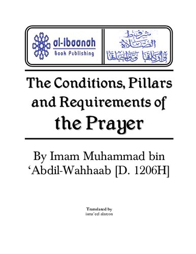 The Conditions, Pillars and Requirements