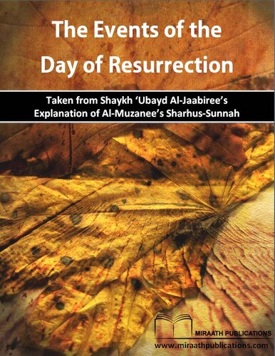 The Events of the Day of Resurrection