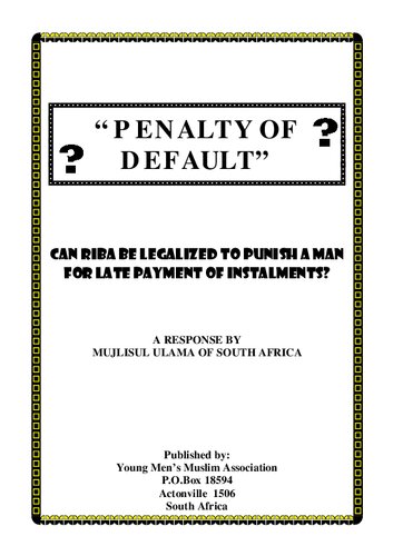 Penalty Of Default