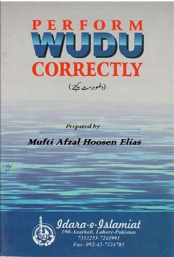 Perform Wudhu Correctly