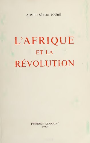 L'Afrique et la révolution