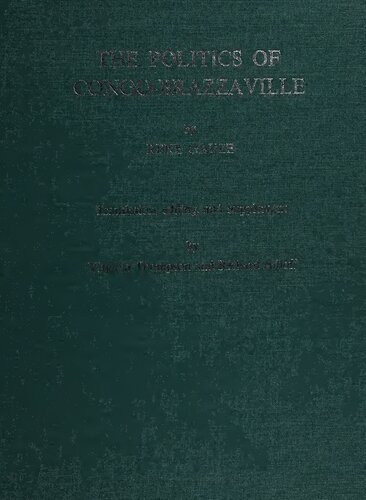 The Politics of Congo-Brazzaville