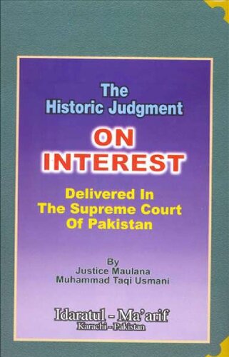 The Historic Judgement On Interest