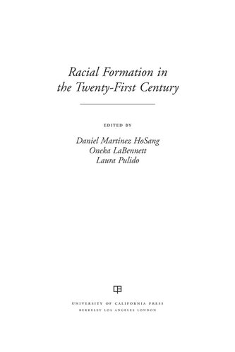 Racial Formation in the Twenty-First Century