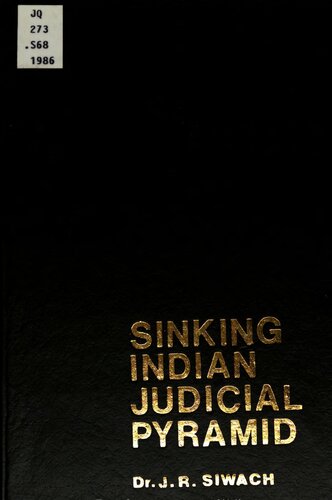 Sinking Indian Judicial Pyramid