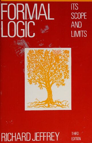 Formal Logic : Its Scope and Limits