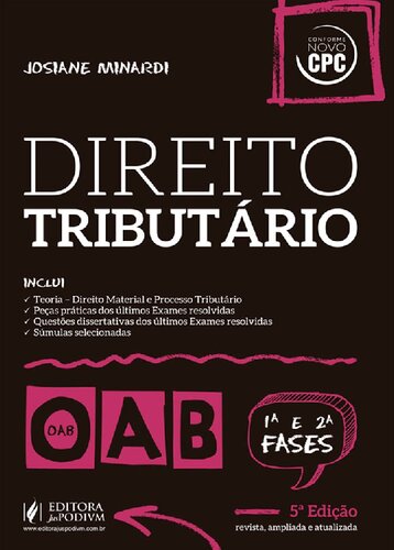 Direito Tributário. 1ª e 2ª Fases da OAB