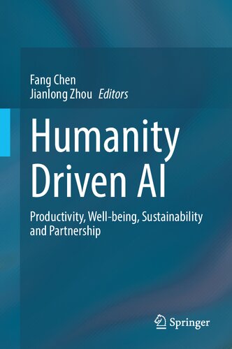 Humanity Driven AI: Productivity, Well-being, Sustainability and Partnership